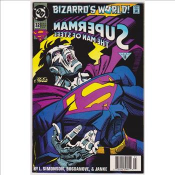 1994 DC Comics Superman The Man Of Steel #32 Issue