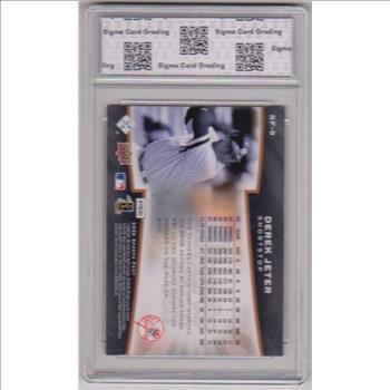 Graded Sigma Mint 8.5 - Derek Jeter 2008 Upper Deck Sports Fest #SF-9 Card