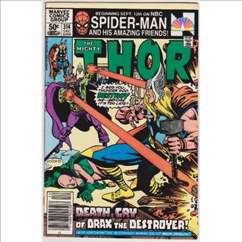1981 The Mighty Thor #314 Issue - Marvel Comics