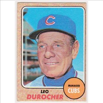 1968 Topps Leo Durocher #321 Card - HOF'er