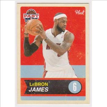 Lebron James 2011-12 Panini Past & Present #40 Card