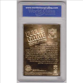 Graded Gem Mint 10 - Tom Brady 2006 Merrick Mint 2000 Draft Pick 23 Kt Gold Card