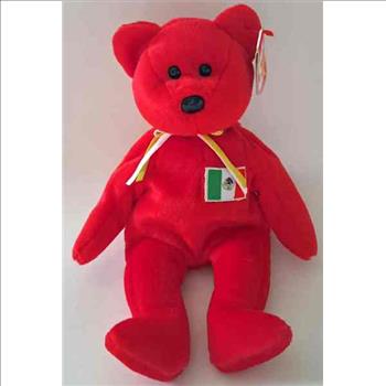 1999 Ty Beanie Baby OSITO THE MEXICAN BEAR - With Original Tags