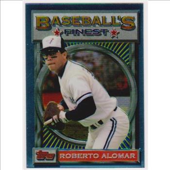 Only 5000 Exist - Roberto Alomar 1993 Finest Promo #88 Card