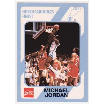 Michael Jordan 1989 North Carolina #13 College Card