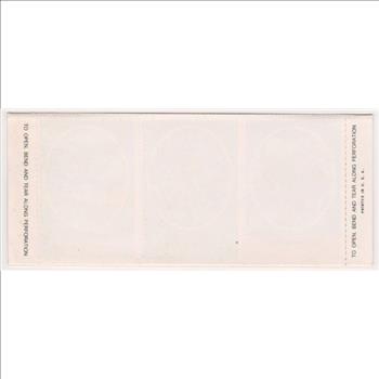 Sealed 1972 NFL Action '72 Sunoco Pack With 9 Player Stamps Inside