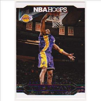 Kobe Bryant 2017-18 Hoops Career Tribute #297 Card