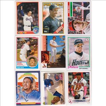 Baseball Card Collection 1988-2023 w/ Nolan Ryan, Barry Bonds + More