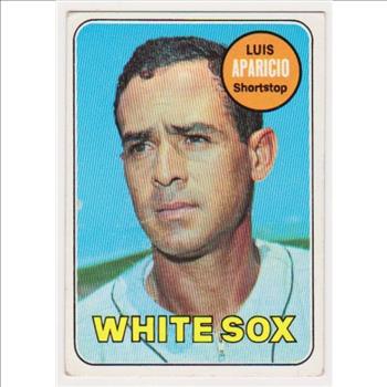 1969 Topps Luis Aparicio #75 Card - HOF'er
