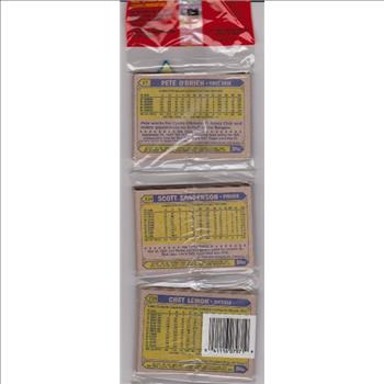 1987 Topps Baseball 49 Card Rack Pack w/ Gary Carter On Front