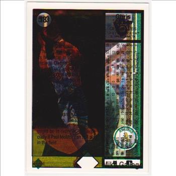 Error - Gary Sheffield 1989 Upper Deck Rookie w/ James/Gallego Triple Print Back - Rare Misprint