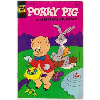 1974 Porky Pig And Bugs Bunny #54 Issue - Whitman Comics 