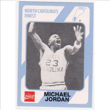 Michael Jordan 1989 North Carolina #65 College Card