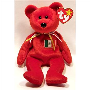 1999 Ty Beanie Baby OSITO THE MEXICAN BEAR - New With Tags