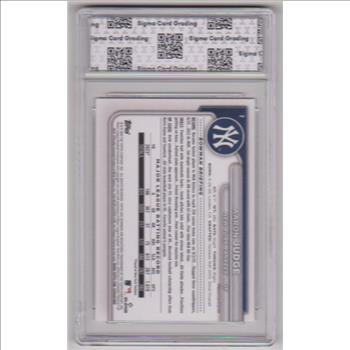 Graded Sigma Gem Mint 10 - Aaron Judge 2024 Bowman #7 Card