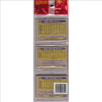 1987 Topps Baseball 49 Card Rack Pack w/ Gary Carter On Front