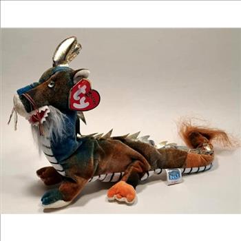 2000 Ty Beanie Baby Zodiac Dragon - New With Tags