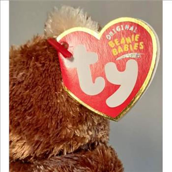 2004 Ty Beanie Baby Old Timer The Cracker Barrel Bear - New With Tags