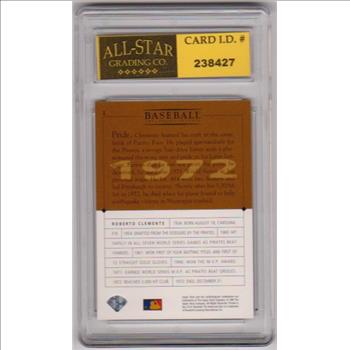 Graded 10 - Roberto Clemente 1994 Upper Deck GM #2 Card