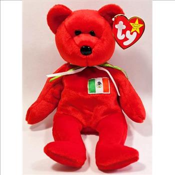 1999 Ty Beanie Baby OSITO THE MEXICAN BEAR - New With Tags