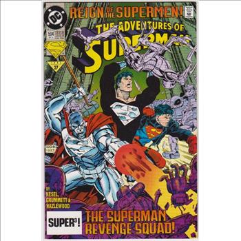 1993 DC Comics The Adventures Of Superman #504 Issue