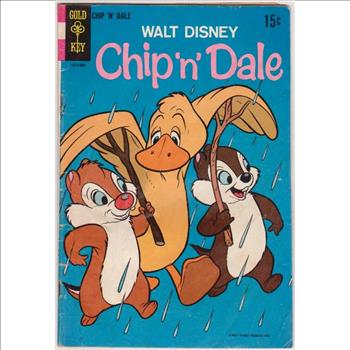 1969 Walt Disney Chip 'n' Dale #4 Comic Book - Gold Key Comics