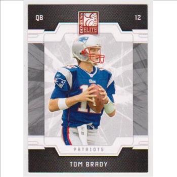 Tom Brady 2009 Donruss Elite #57 Card