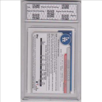 Graded Sigma Mint+ 9.5 - Shohei Ohtani 2024 Bowman #33 Card