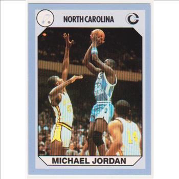 Michael Jordan 1990 North Carolina #44 College Card