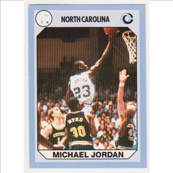 Michael Jordan 1990 North Carolina #89 College Card