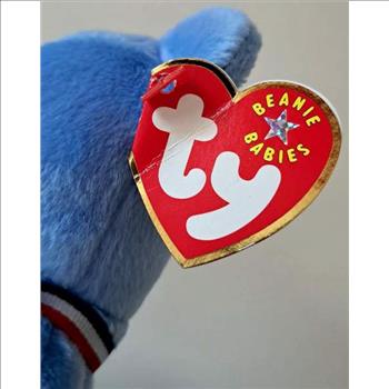 2001 Ty Beanie Baby AMERICA THE BEAR - With Original Tags