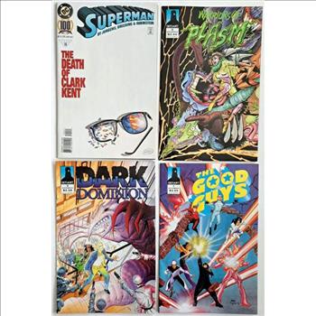 4 Different Comic Books - Superman #100 + More