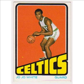1972-73 Topps Jo Jo White #45 Card - HOF'er
