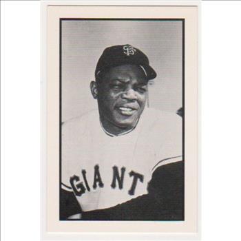 Willie Mays 1984 R.G.I. #6 Card - HOF'er
