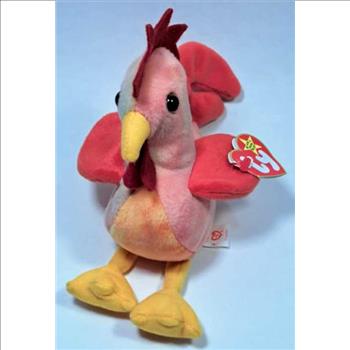 1996 Ty Beanie Baby DOODLE THE ROOSTER - With Original Tags