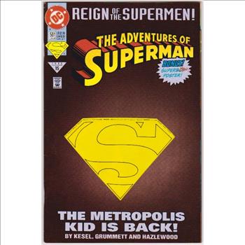 1993 DC Comics The Adventures Of Superman #501 Issue