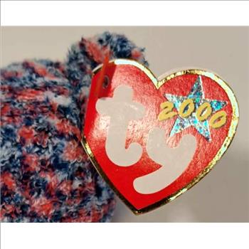 2000 Ty Beanie Baby USA The Bear - New With Tags