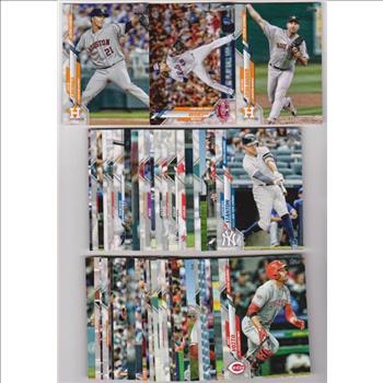 100 Different 2020 Topps Update Baseball Cards w/ Justin Verlander + More