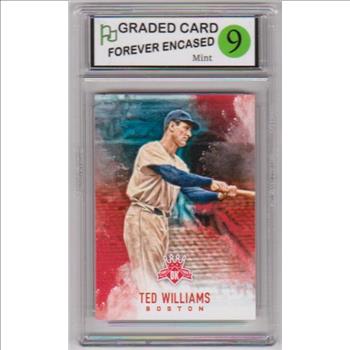 Graded Mint 9 - Ted Williams 2017 Panini Diamond Kings #35 Card