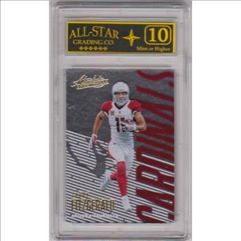 Graded 10 - Larry Fitzgerald 2018 Panini Absolute #3 Card