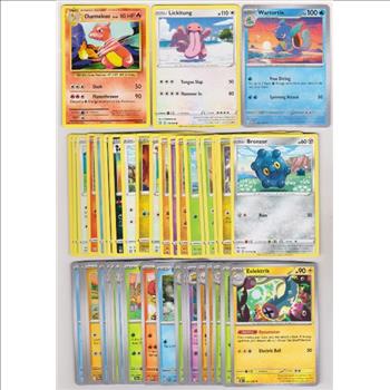 50 Different Pokemon Trading Cards w/ Charmeleon + More
