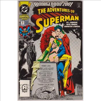 1991 DC Comics The Adventures Of Superman Annual #3 Issue