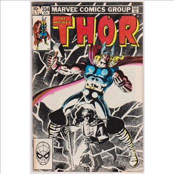 1983 The Mighty Thor #334 Issue - Marvel Comics