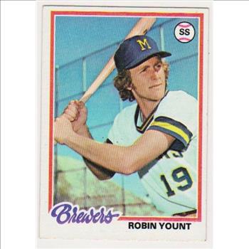 1978 Topps Robin Yount #173 Card - HOF'er