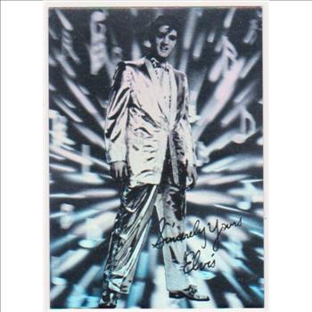 1993 Rockstreet Elvis Presley Hologram Promo - Only 25,000 Produced