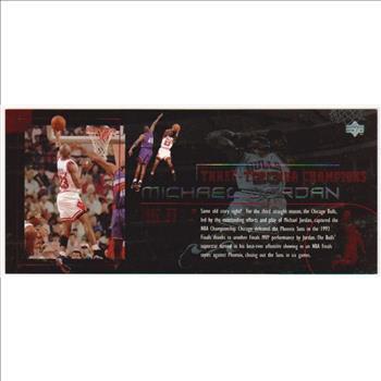 1999 Upper Deck Michael Jordan Career Set Jumbo #CC3 Card