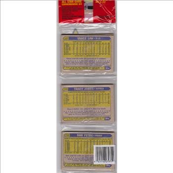 1987 Topps Baseball 49 Card Rack Pack w/ Lance Parrish On Front
