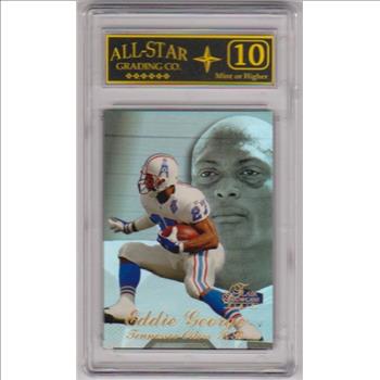Graded 10 - Eddie George 1998 Flair Showcase SEC 2 Row 3 Seat 12 Card