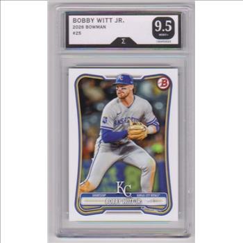 Graded Sigma Mint+ 9.5 - Bobby Witt Jr. 2026 Bowman #25 Card