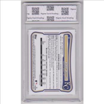 Graded Sigma Mint+ 9.5 - Bobby Witt Jr. 2026 Bowman #25 Card